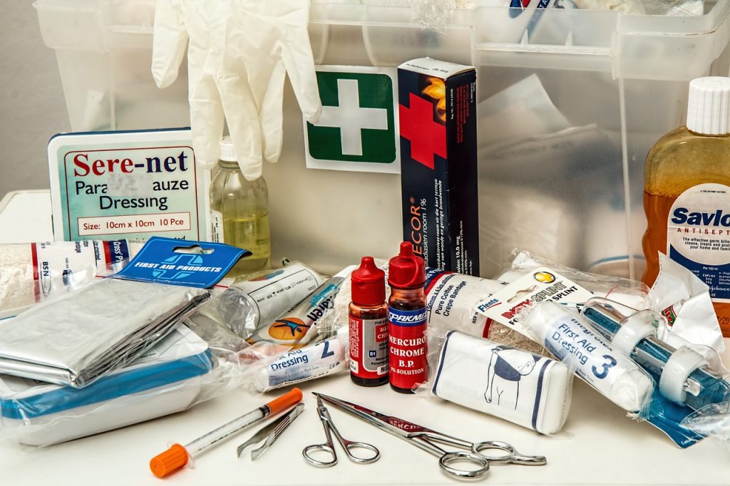 Material médico que tener en la oficina