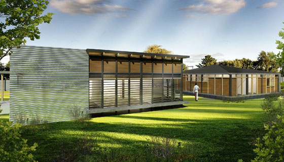 Oficinas en el campo Oficinas en el campo