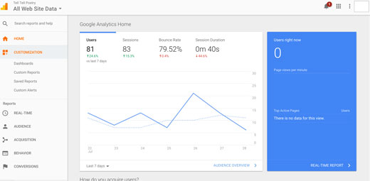como usar Google Analytics