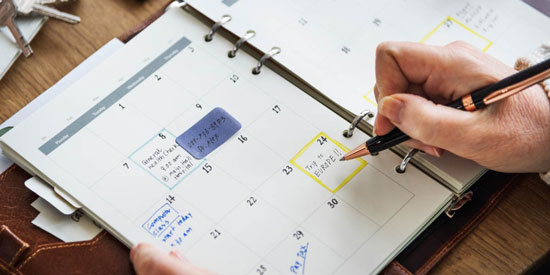 agendas corporativas personalizadas