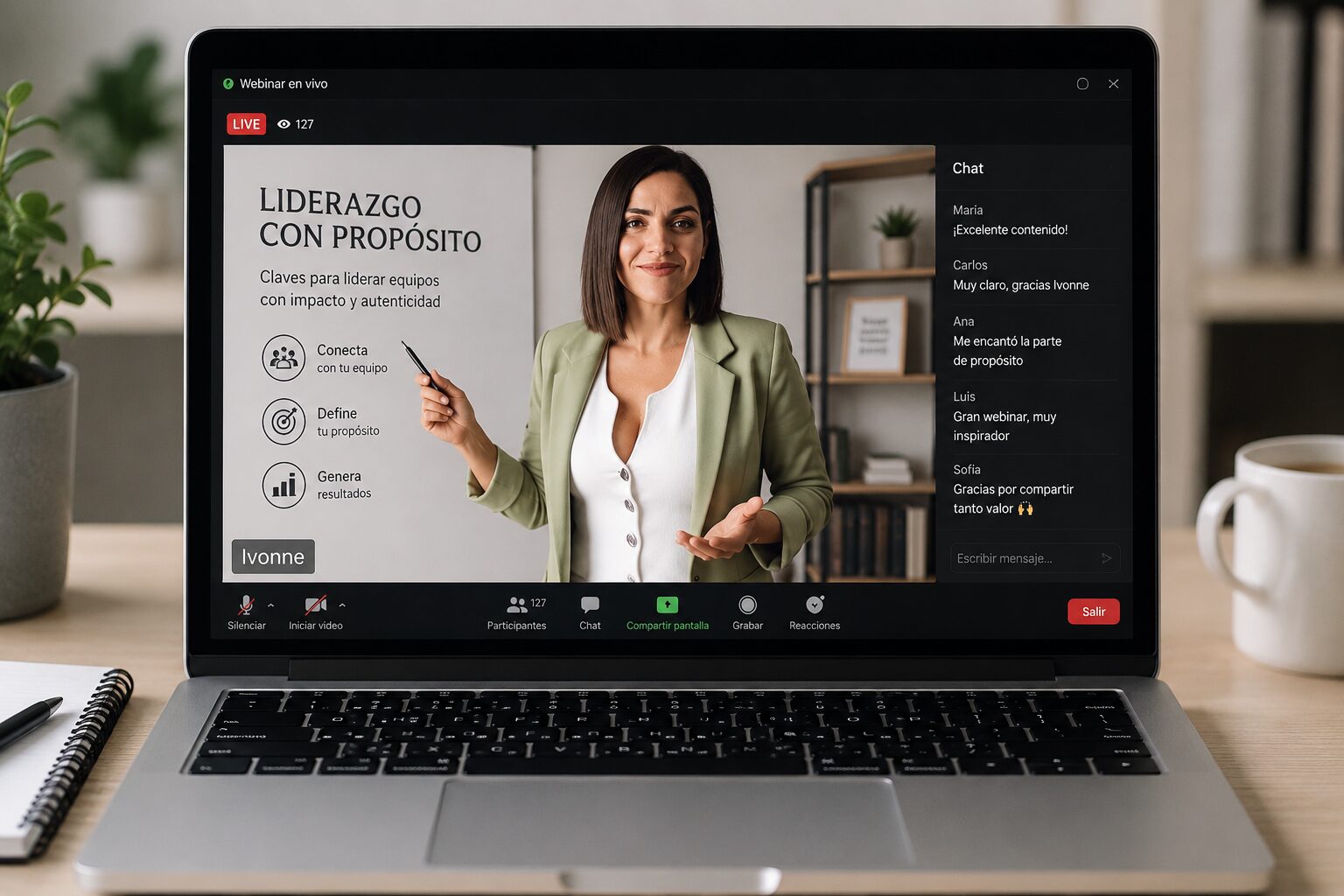 Ivonne Rando lanza un taller online gratuito para ayudar a emprendedores y networkers a crecer en redes sociales con autenticidad y estrategia