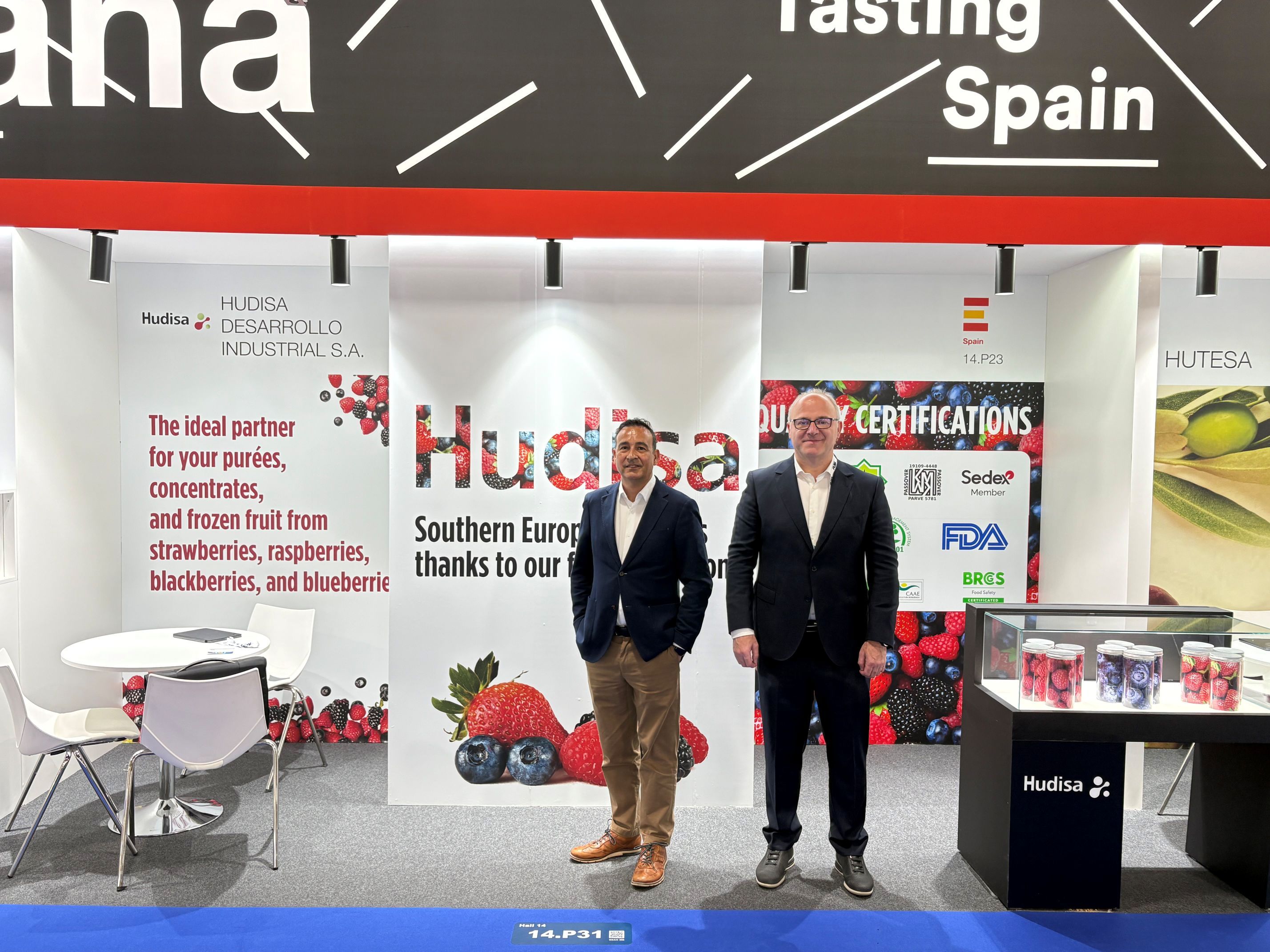 Hudisa muestra el valor de los frutos rojos transformados en la World of Private Label 2026