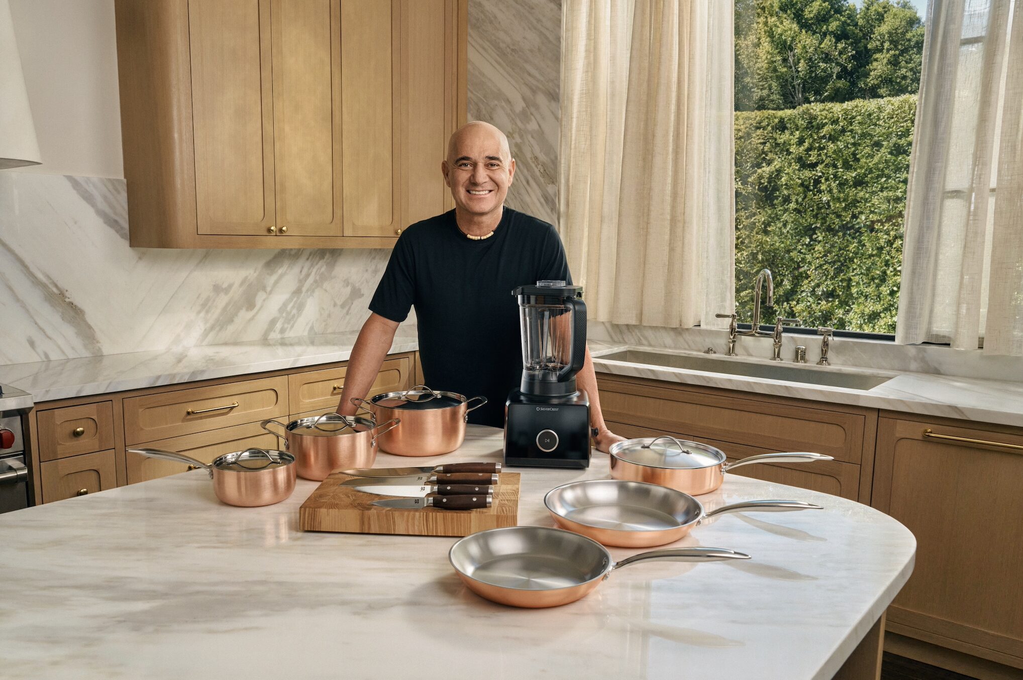 SILVERCREST presenta la SILVERCREST Signature Collection junto a Andre Agassi